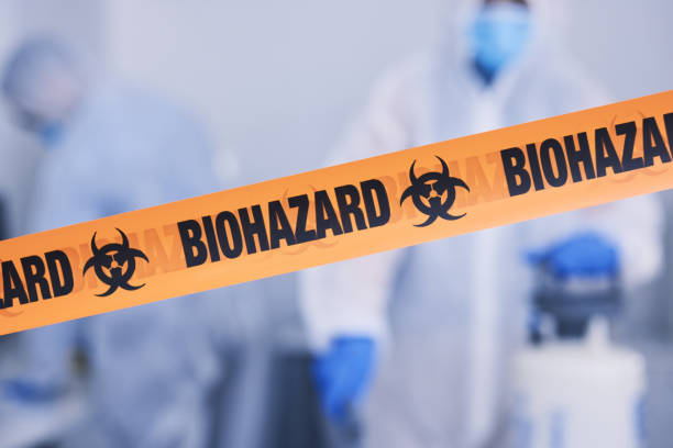Professional Infectious Disease Decontamination technician working in Reading, PA